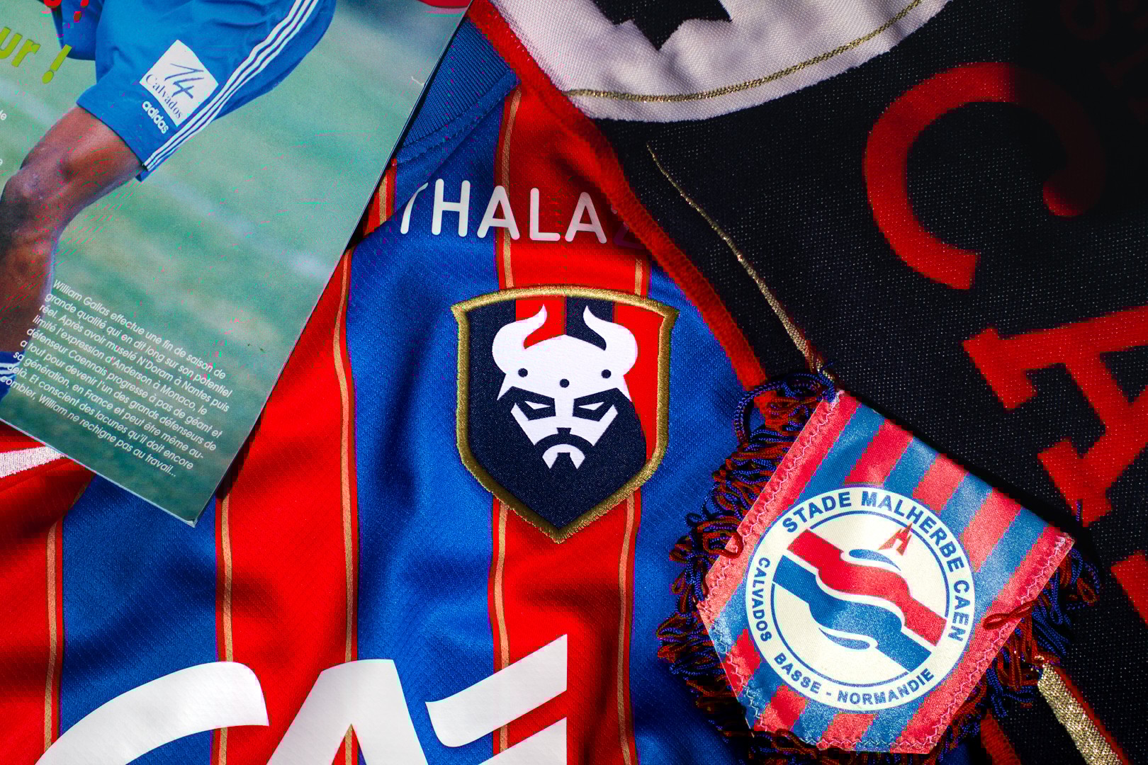 Shooting SM Caen maillot